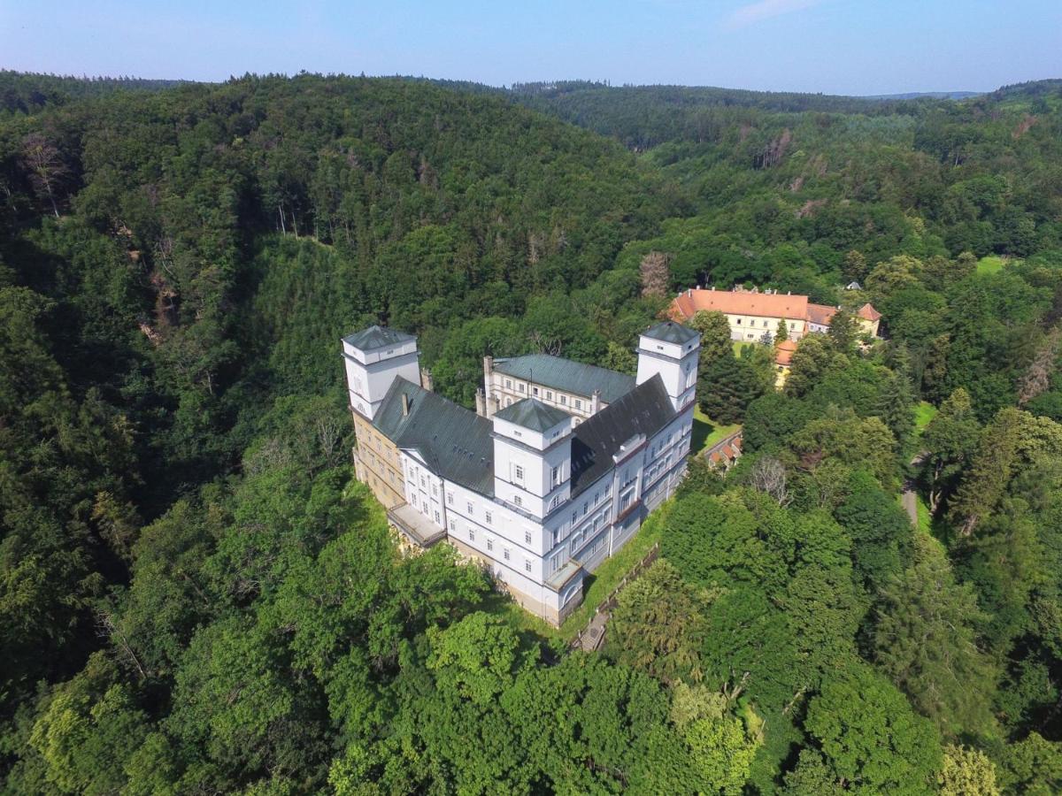 Zamek Racice Hotel Bagian luar foto
